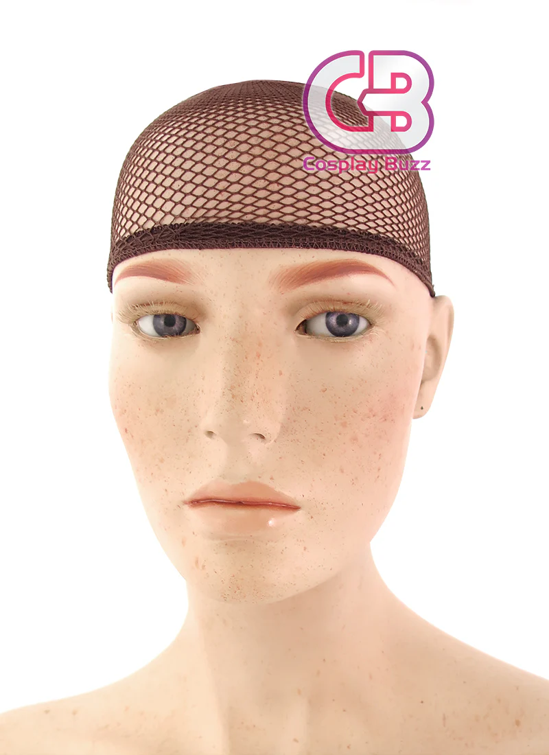 Stylish Fishnet Elastic Wig Cap Black / Yellow / Coffee - Image 4