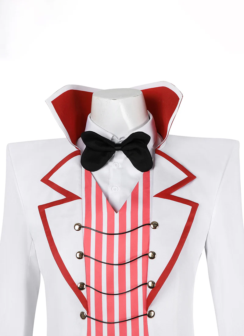 Hazbin Hotel The Devil Lucifer Morningstar Cosplay Costume Outfit Full Set CS795 - Image 7