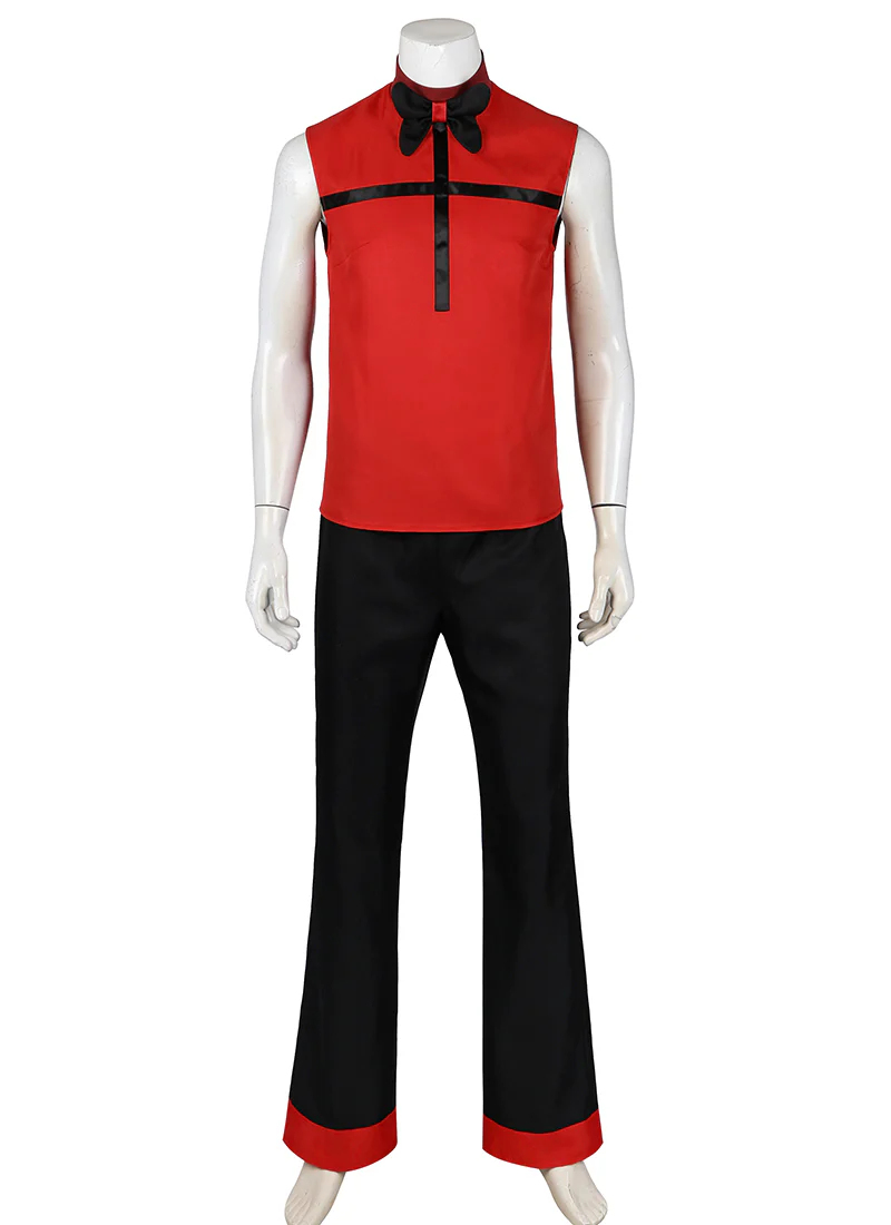 Hazbin Hotel The Radio Demon Alastor Cosplay Costume Outfit Full Set CS796 - Image 10