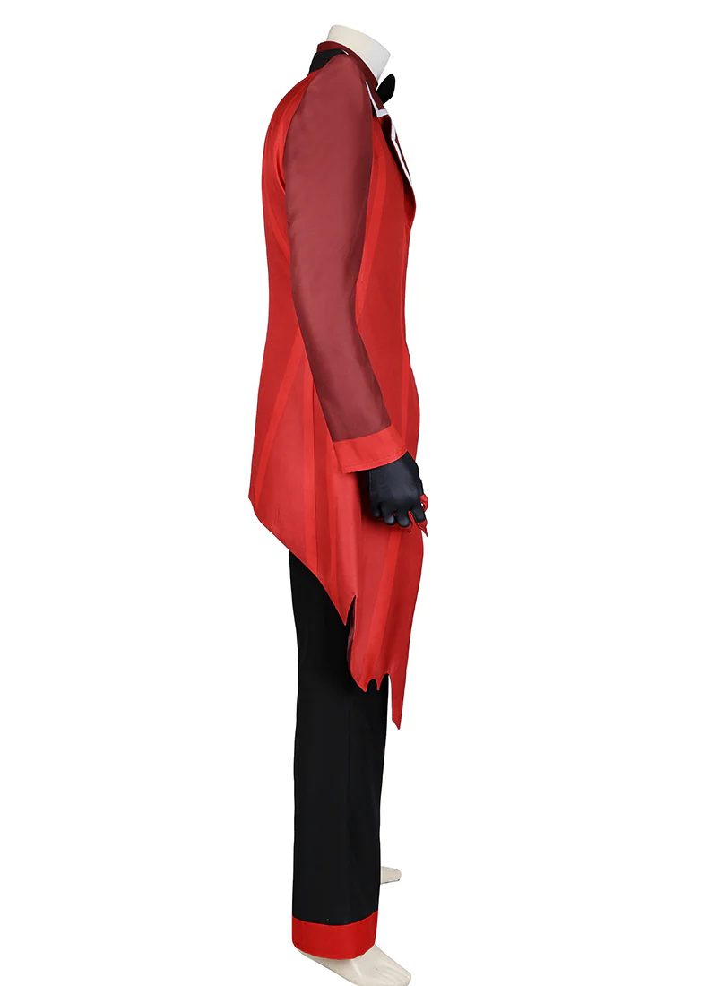 Hazbin Hotel The Radio Demon Alastor Cosplay Costume Outfit Full Set CS796 - Image 5