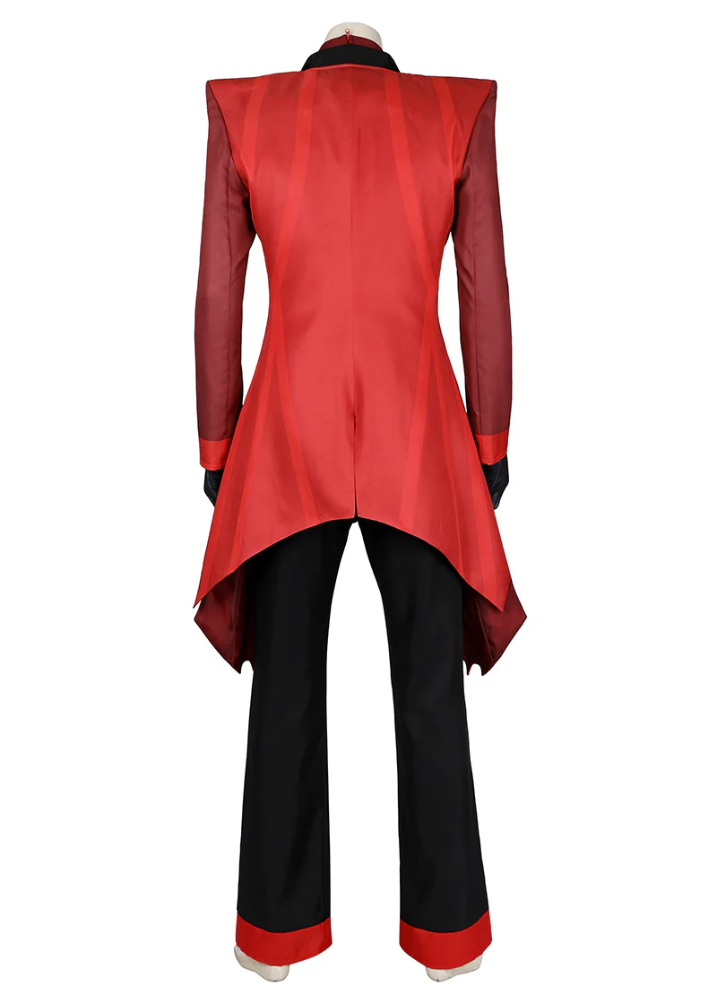 Hazbin Hotel The Radio Demon Alastor Cosplay Costume Outfit Full Set CS796 - Image 6