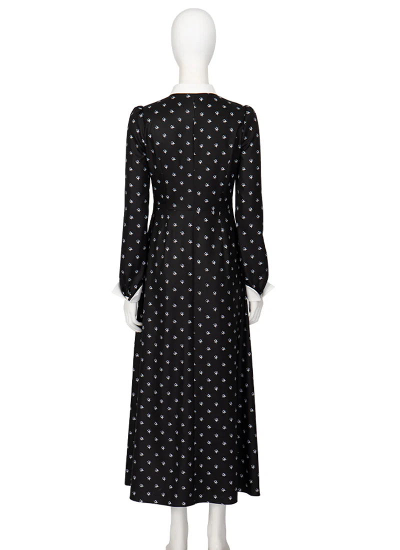 Wednesday Addams Cosplay Costume Dress CS797 - Image 6