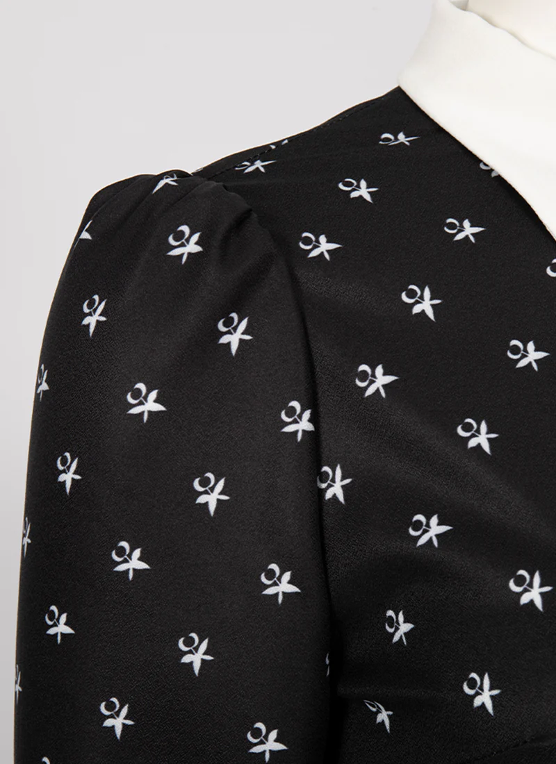 Wednesday Addams Cosplay Costume Dress CS797 - Image 8