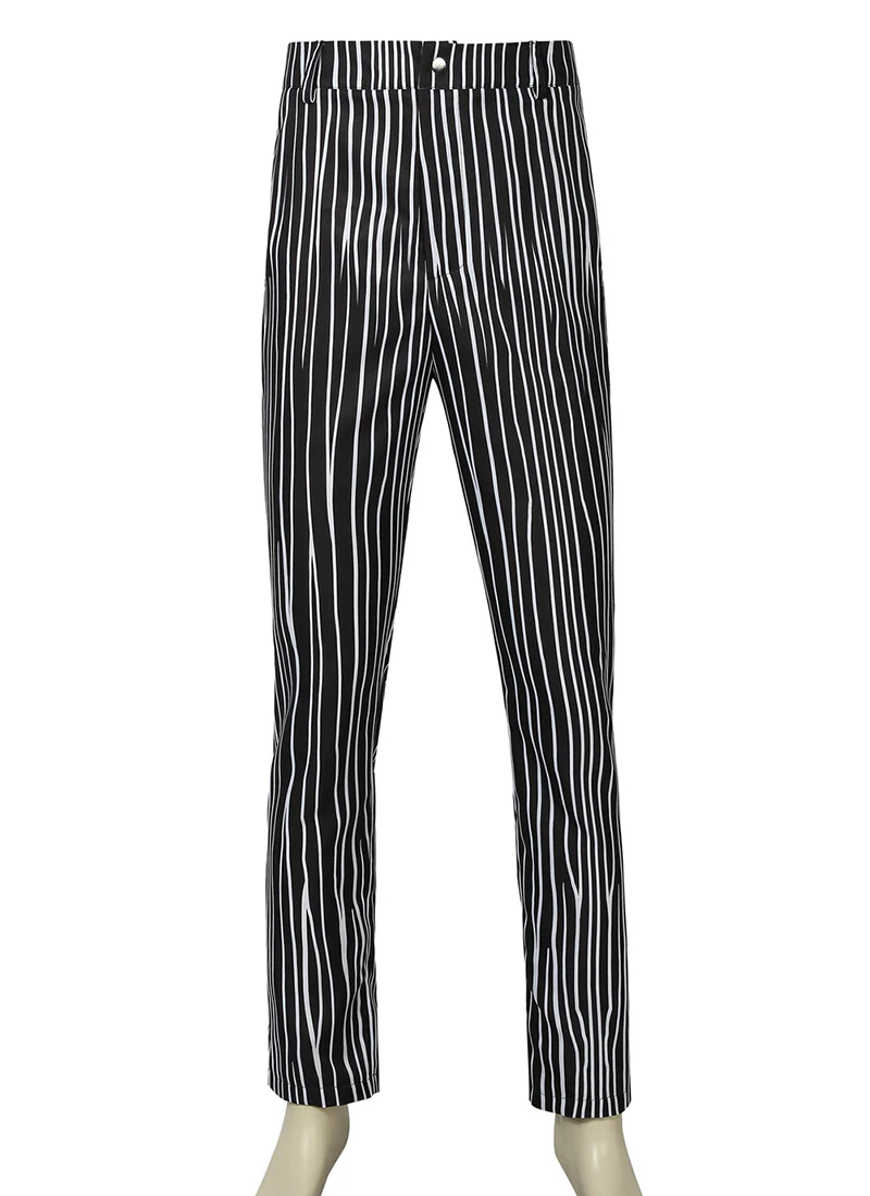 The Nightmare Before Christmas Jack Skellington Cosplay Costume Outfit Full Set CS801 - Image 8