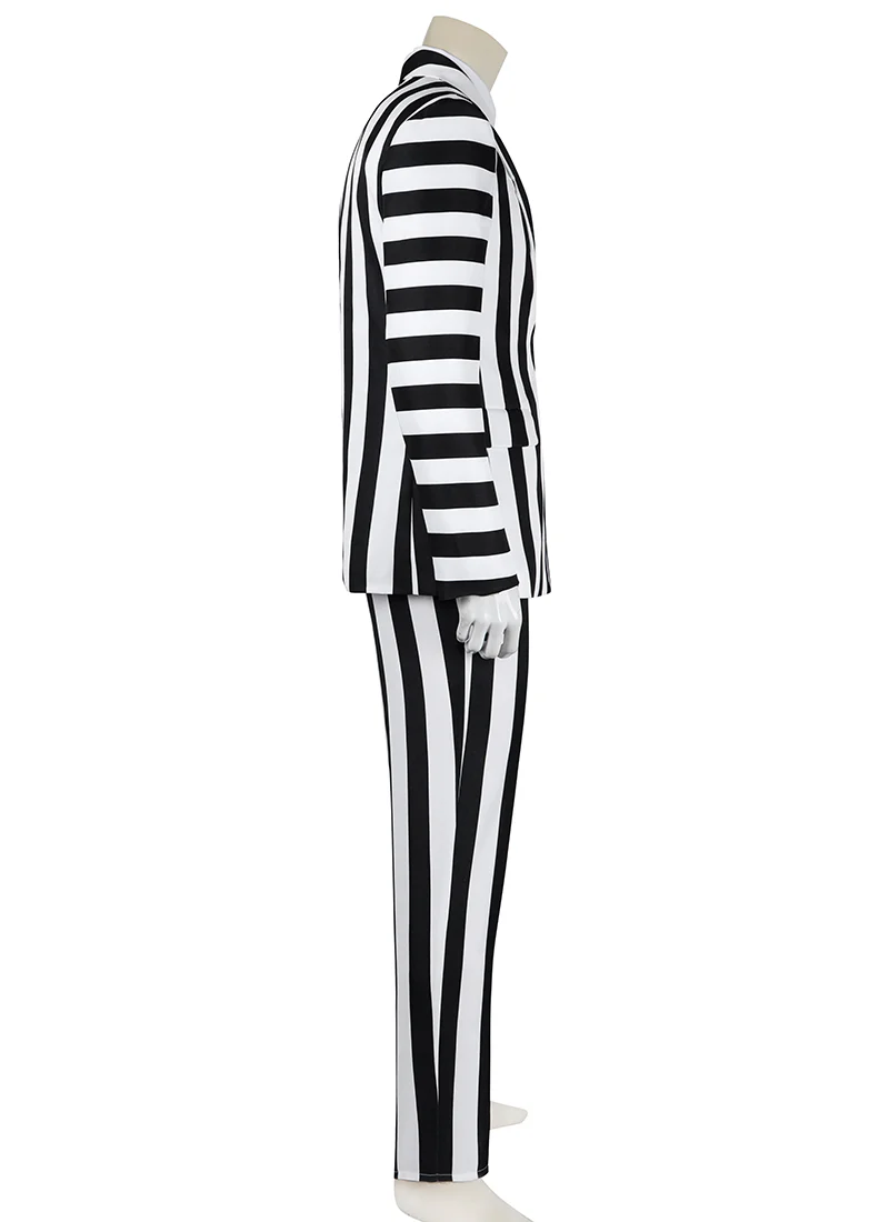 Beetlejuice 2 Beetlejuice Cosplay Costume Outfit Full Set CS802 - Image 5