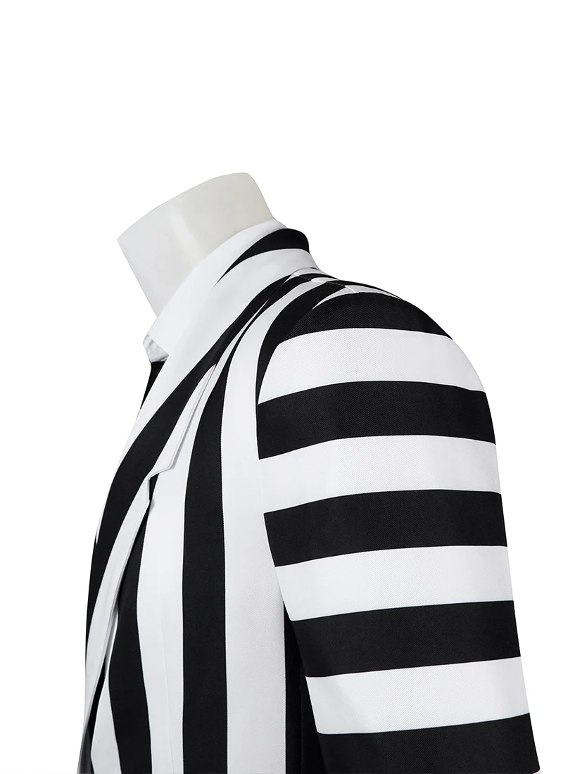 Beetlejuice 2 Beetlejuice Cosplay Costume Outfit Full Set CS802 - Image 8