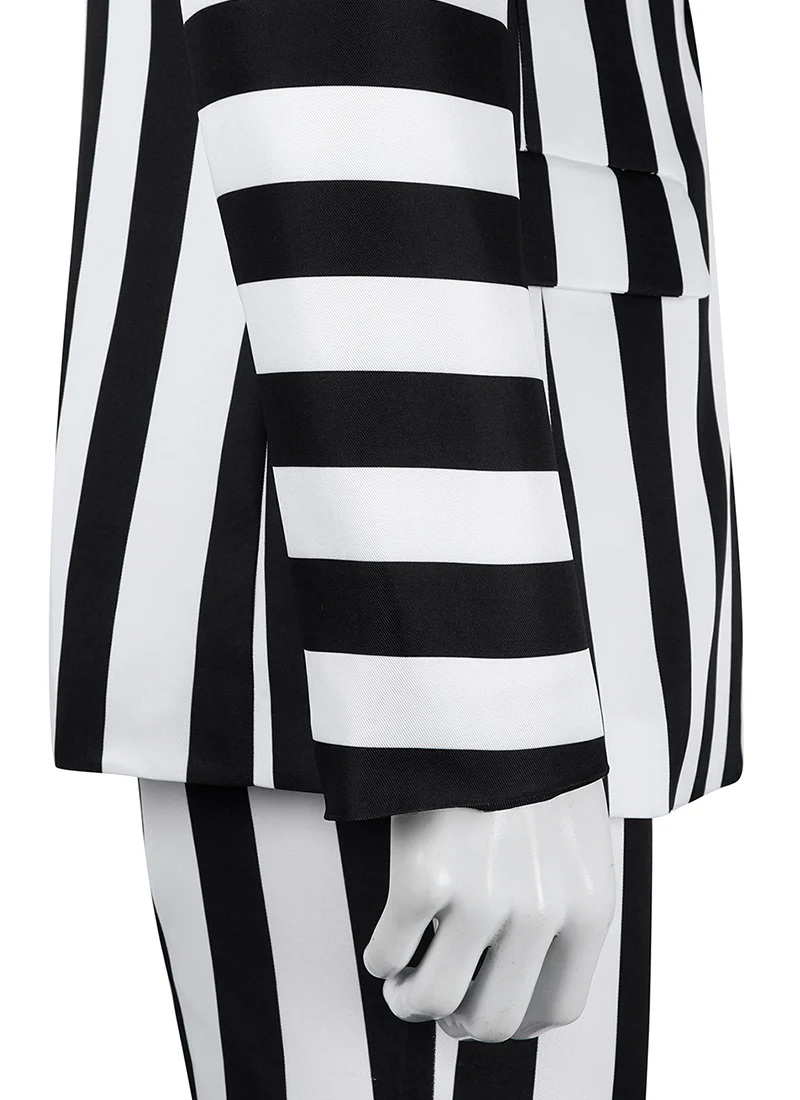 Beetlejuice 2 Beetlejuice Cosplay Costume Outfit Full Set CS802 - Image 9