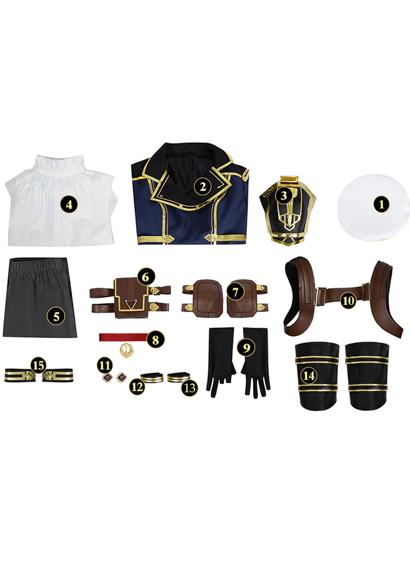 Arcane: League of Legends LOL Caitlyn Kiramman Cosplay Costume Outfit Full Set CS811 - Image 15