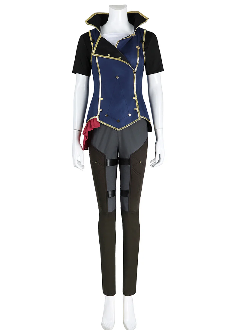 Arcane: League of Legends LOL Vi Cosplay Costume Outfit Full Set CS812 - Image 11