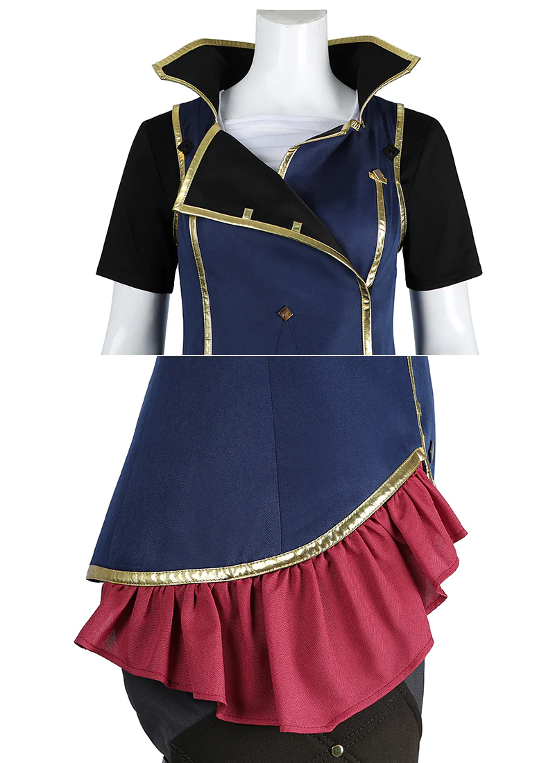 Arcane: League of Legends LOL Vi Cosplay Costume Outfit Full Set CS812 - Image 12