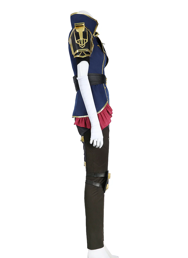 Arcane: League of Legends LOL Vi Cosplay Costume Outfit Full Set CS812 - Image 5