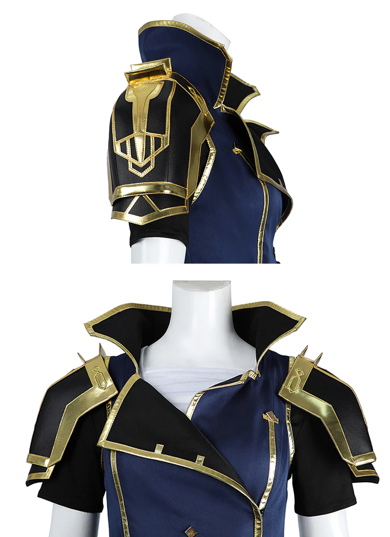Arcane: League of Legends LOL Vi Cosplay Costume Outfit Full Set CS812 - Image 6