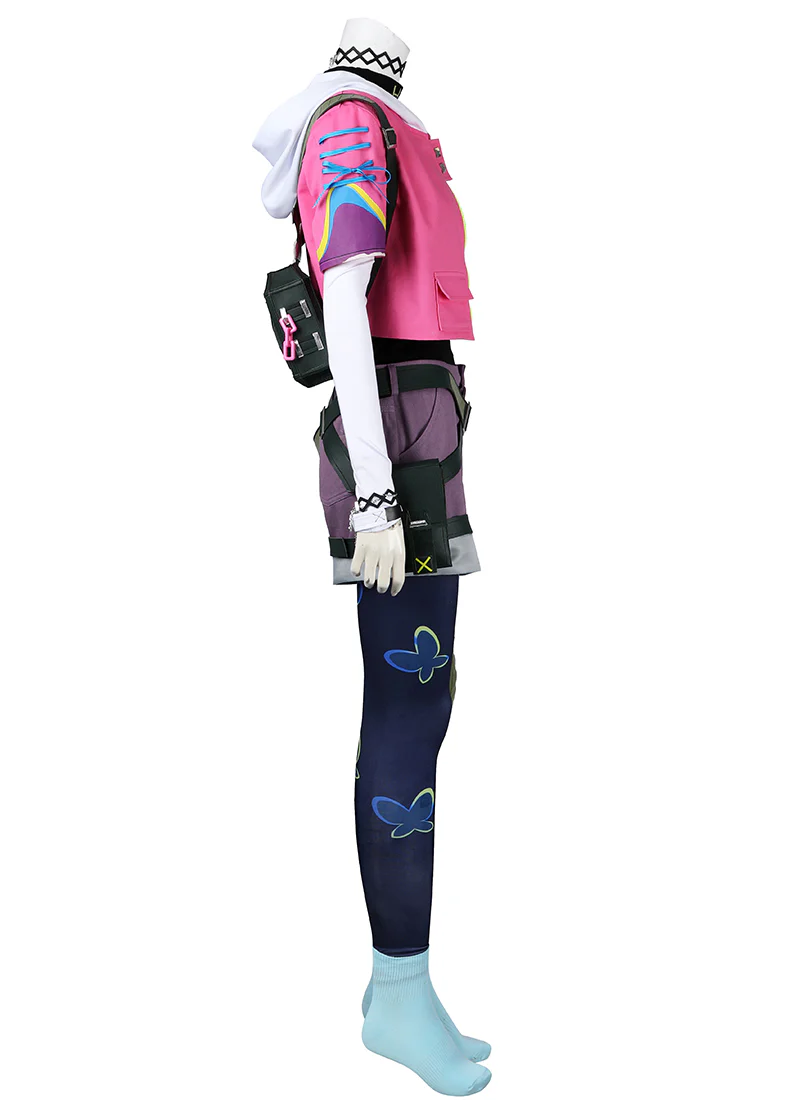 Valorant Clove Cosplay Costume Outfit Full Set CS820 - Image 4