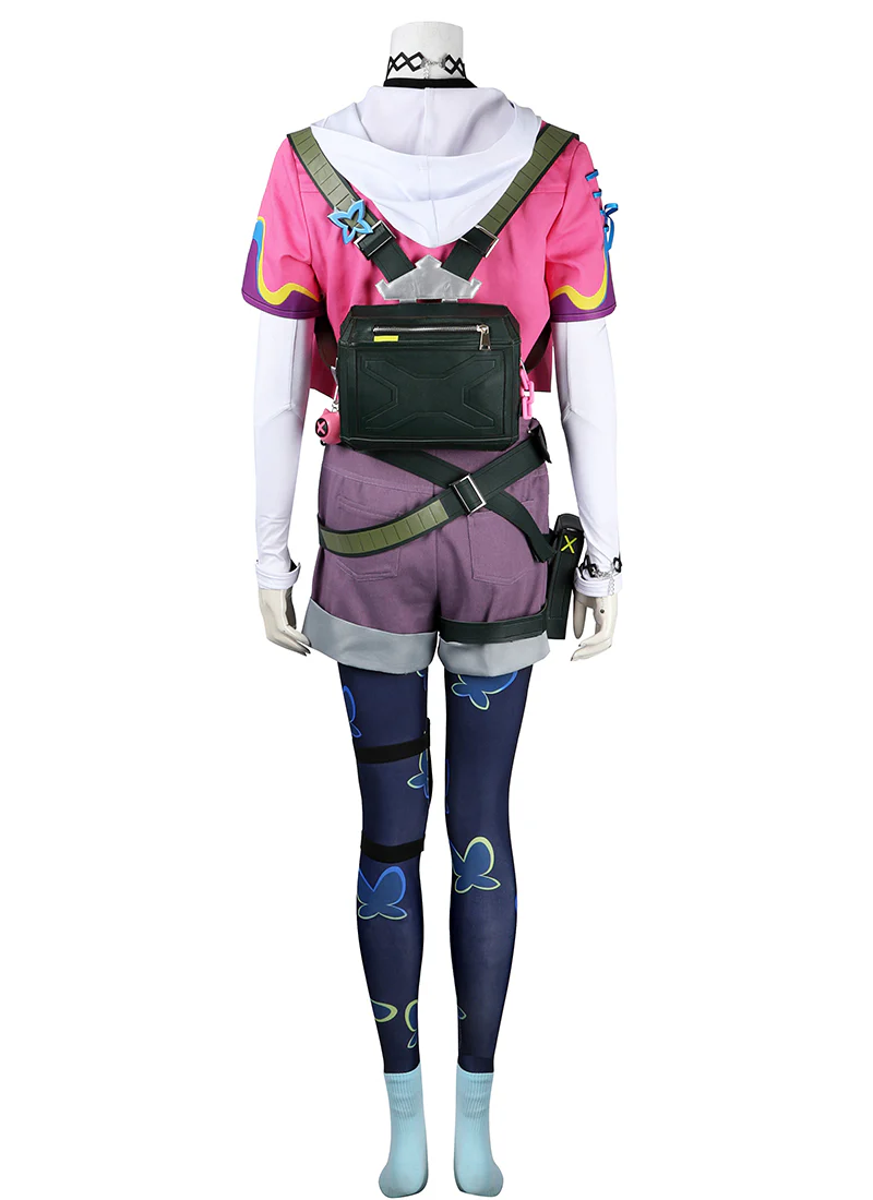 Valorant Clove Cosplay Costume Outfit Full Set CS820 - Image 5
