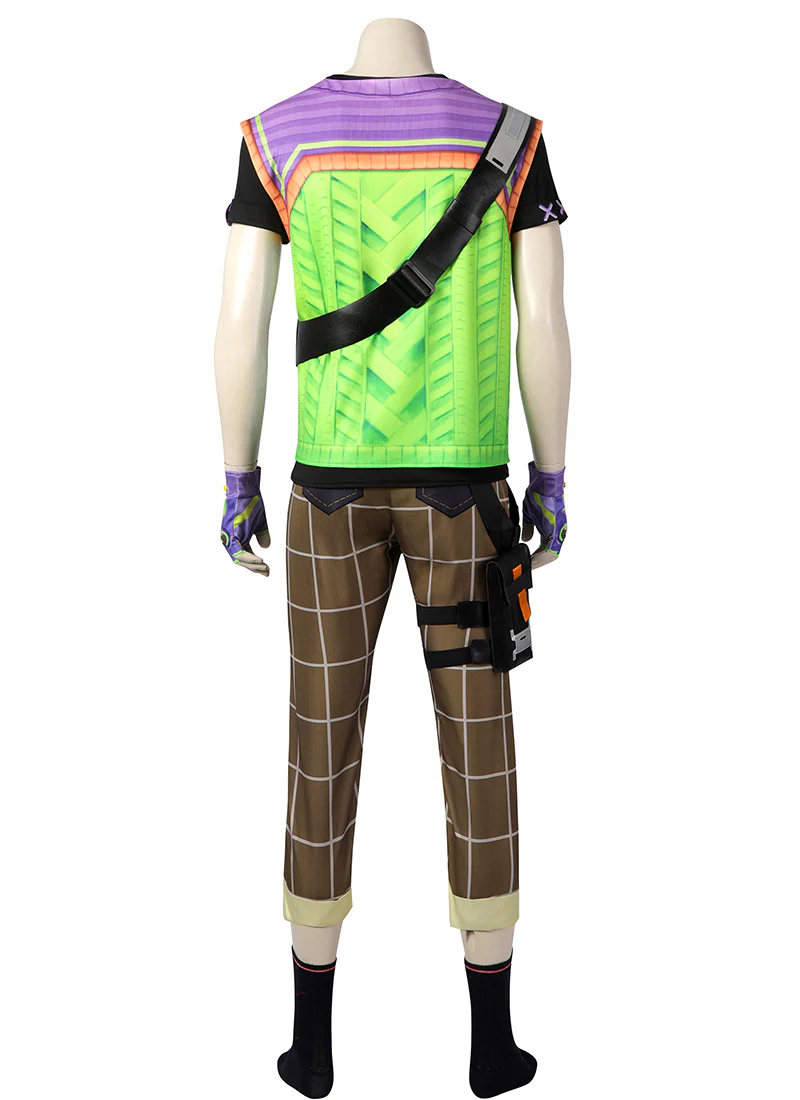 Valorant Gekko Cosplay Costume Outfit Full Set CS821 - Image 5