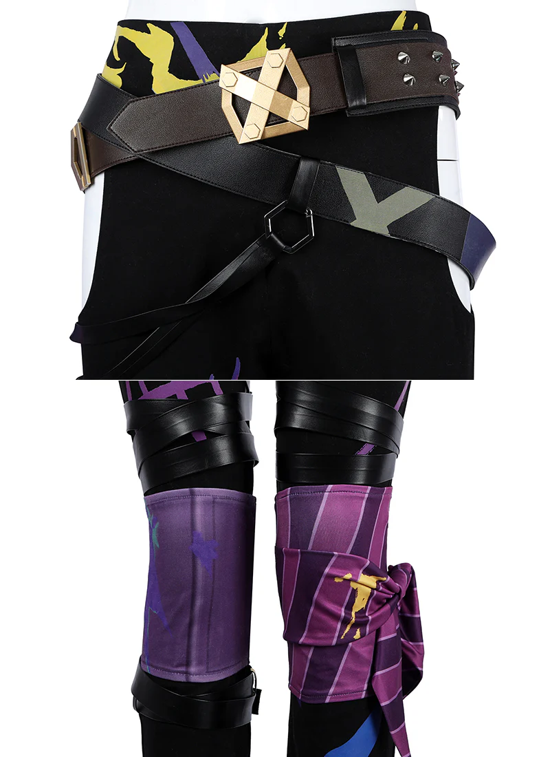 Arcane: League of Legends LOL Jinx Cosplay Costume Outfit Full Set CS822 - Image 6