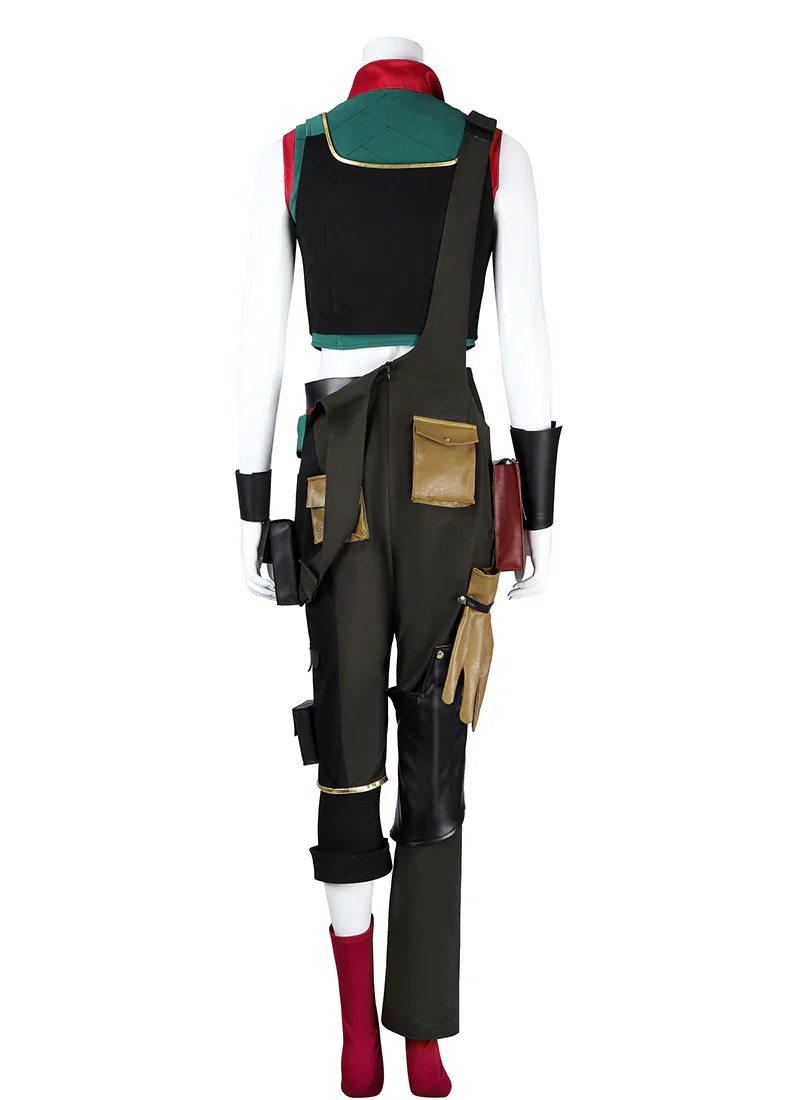 Arcane: League of Legends LOL Jinx Powder Cosplay Costume Outfit Full Set CS823 - Image 3