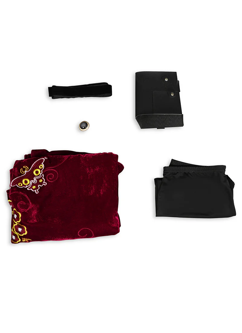 RE4 Resident Evil 4 Remake Ada Wong Velvet Cheongsam Costume - Tactical Cosplay Qipao Dress CS826 - Image 7