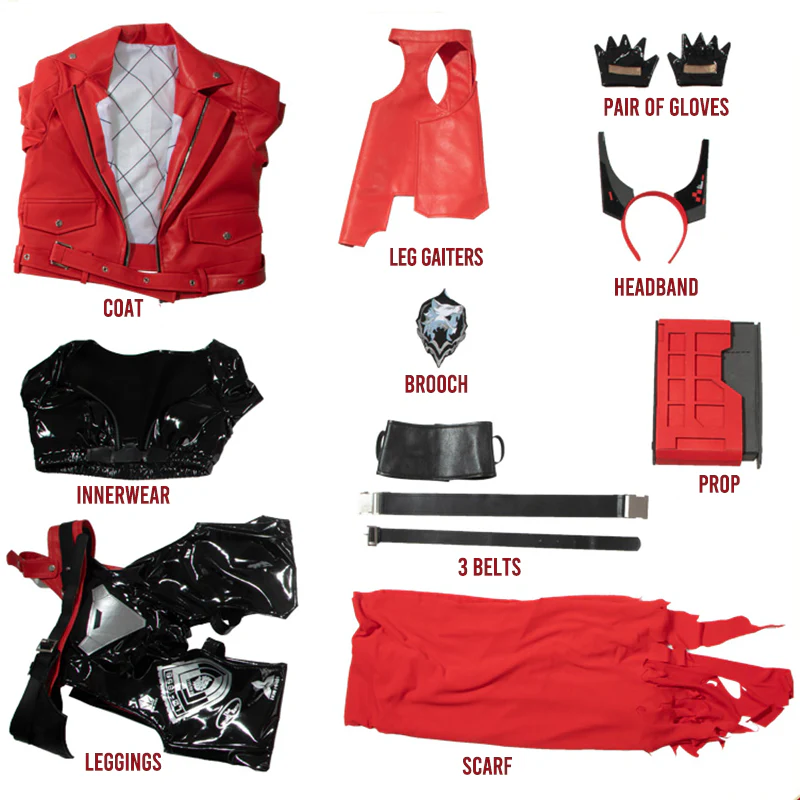 Goddess of Victory: Nikke Red Hood Cosplay Costume Outfits CS833 - Image 8