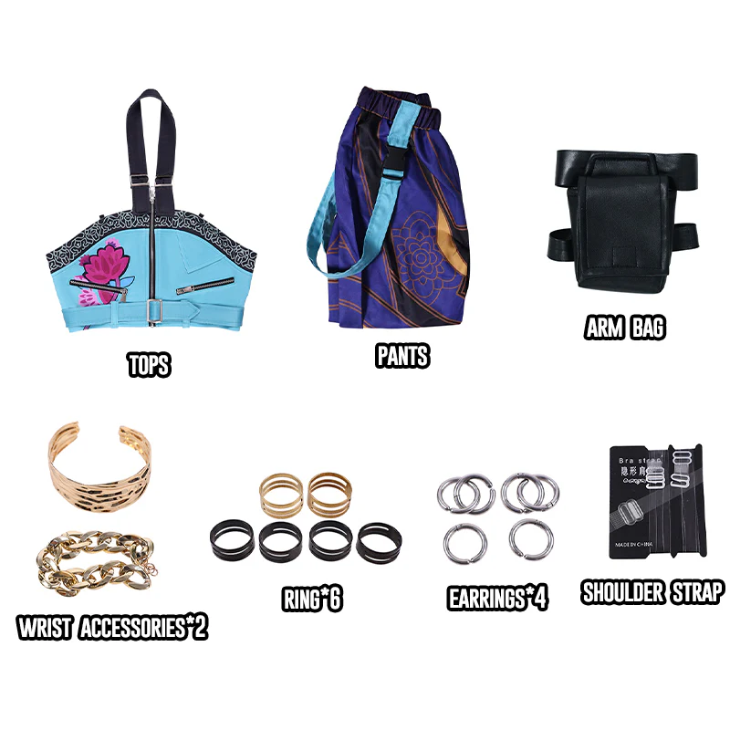 KPop Demon Hunters Zoey Cosplay Costume Outfits CS843 - Image 10