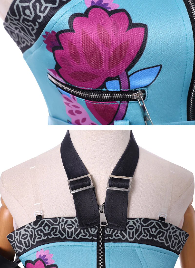 KPop Demon Hunters Zoey Cosplay Costume Outfits CS843 - Image 5