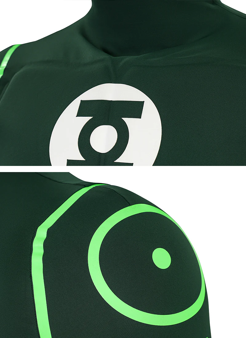 Green Lantern Cosplay Costume Outfits CS896 - Image 11