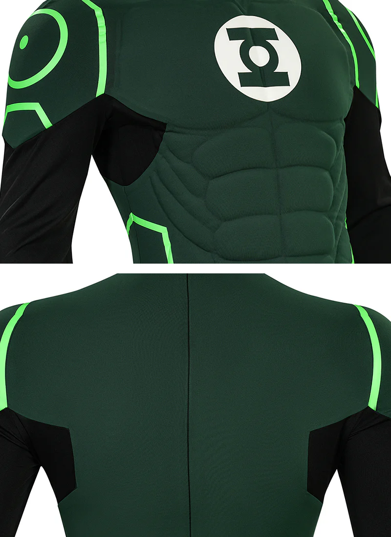 Green Lantern Cosplay Costume Outfits CS896 - Image 13