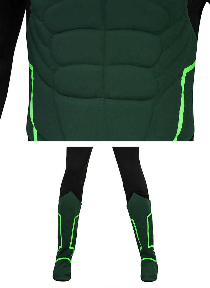 Green Lantern Cosplay Costume Outfits CS896 - Image 9