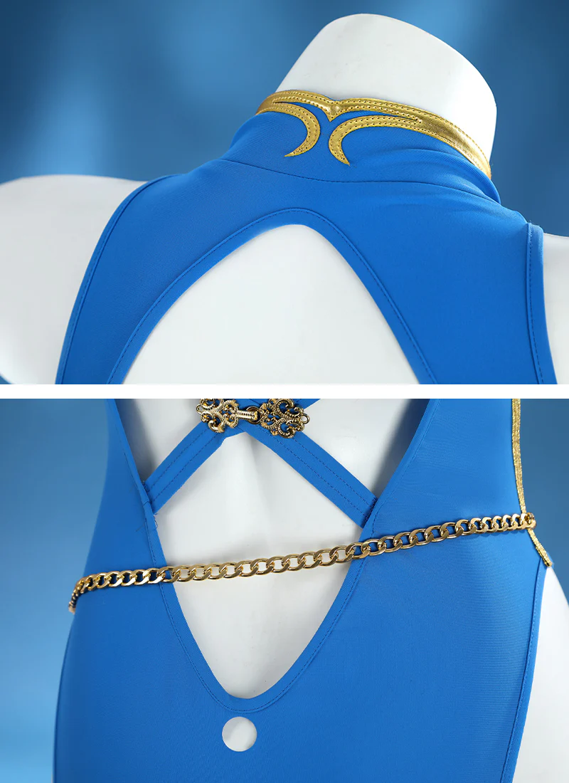 Street Fighter 6 Chun-Li Cosplay Costume Outfits CS899 - Image 12