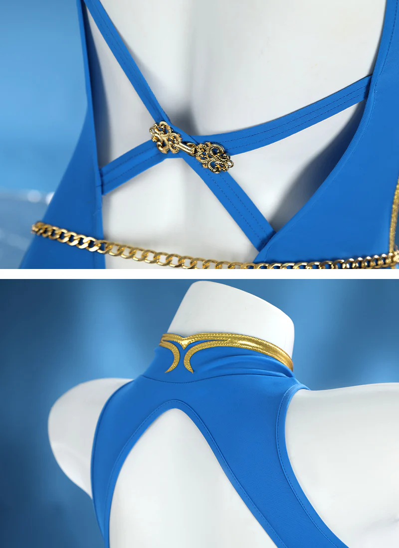 Street Fighter 6 Chun-Li Cosplay Costume Outfits CS899 - Image 13