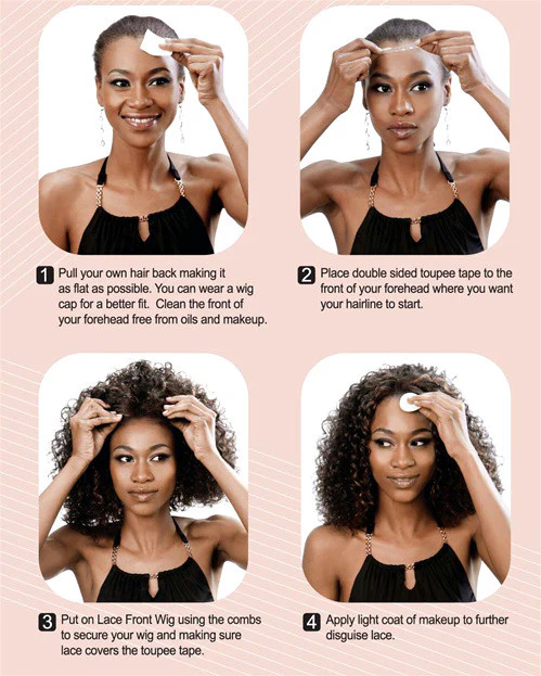 Long Wavy Dark Brown Lace Front Synthetic Hair Wig LF117 - Image 8