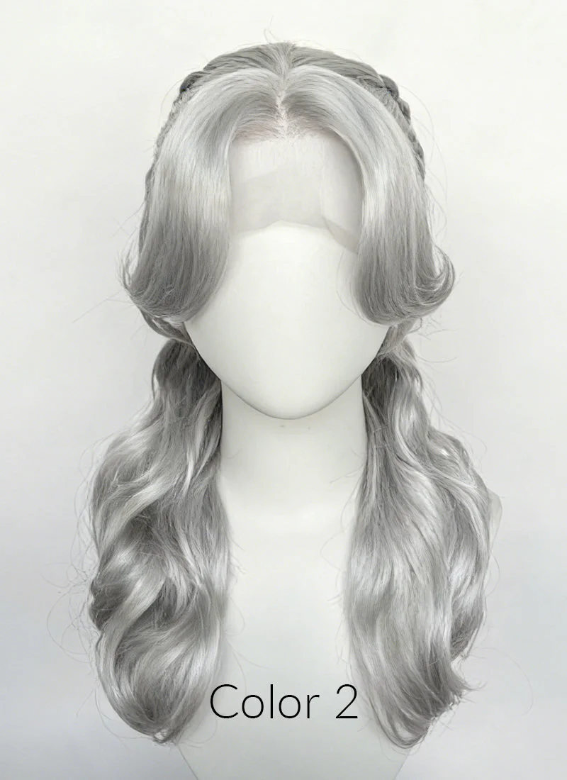 Clair Obscur: Expedition 33 Maelle Auburn Braided Lace Front Synthetic Wig LF2189 - Image 3