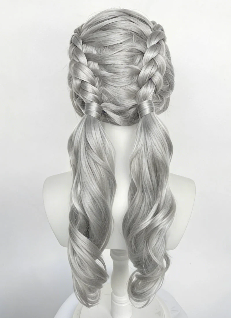 Clair Obscur: Expedition 33 Maelle Auburn Braided Lace Front Synthetic Wig LF2189 - Image 6