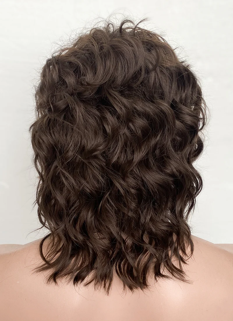 Star Wars Anakin Skywalker Darth Vader Wavy Brunette Lace Front Wig Men's LF407GA - Image 9