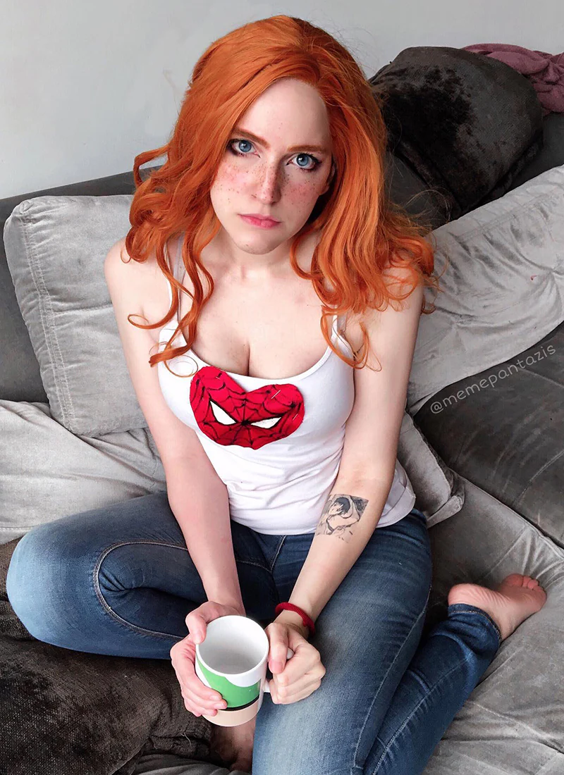 Long Wavy Pumpkin Orange Lace Front Synthetic Hair Wig LW085E - Image 3