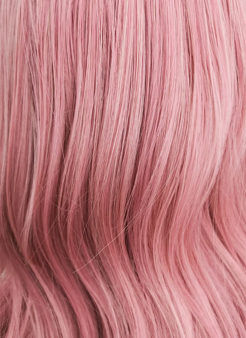 Medium Wavy Pink Bob Cosplay Wig NS063 - Image 7