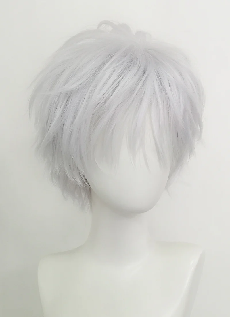 Jujutsu Kaisen Gojo Satoru Short Silver White Cosplay Wig TB1645 - Image 3