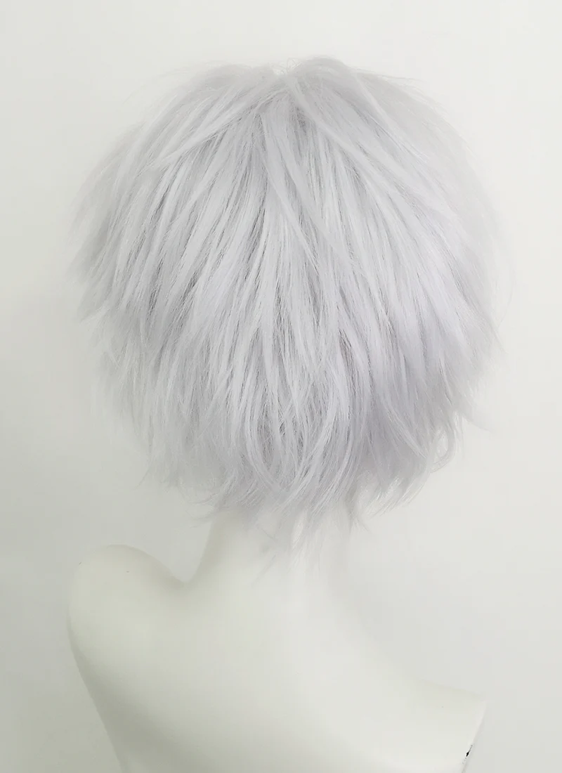 Jujutsu Kaisen Gojo Satoru Short Silver White Cosplay Wig TB1645 - Image 5