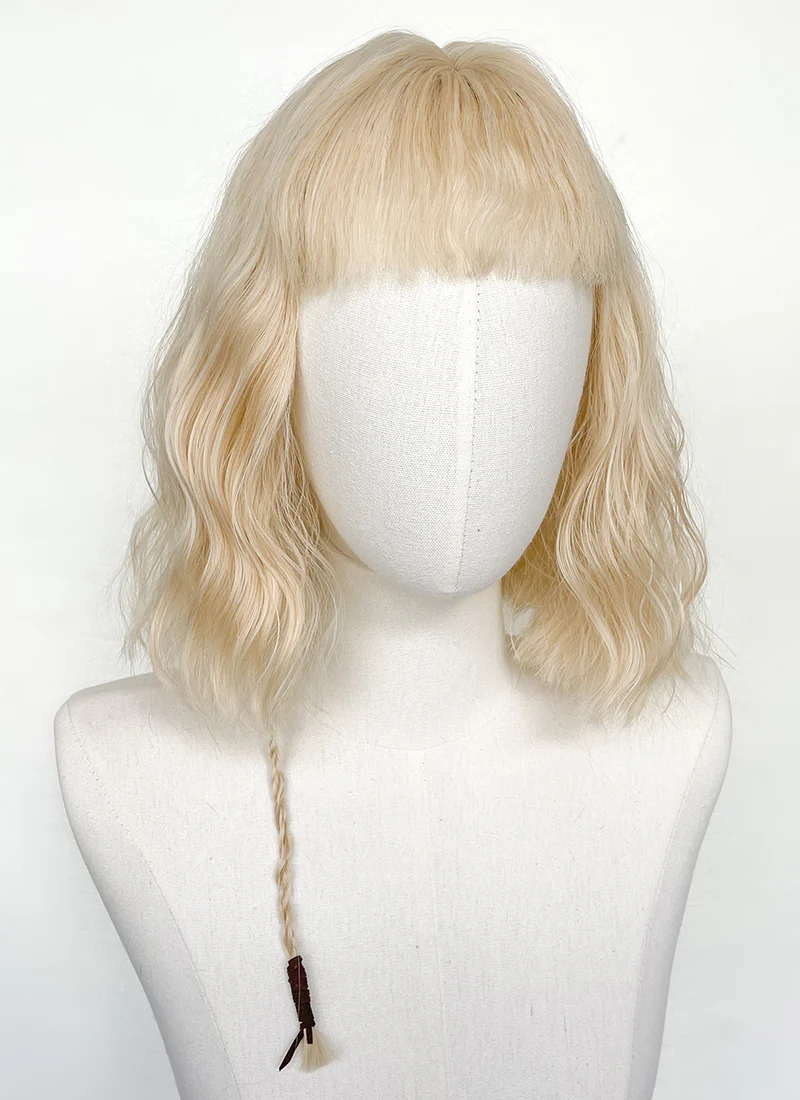 Star Wars Ahsoka Shin Hati Medium Wavy Blonde Cosplay Wig TB1661 - Image 3