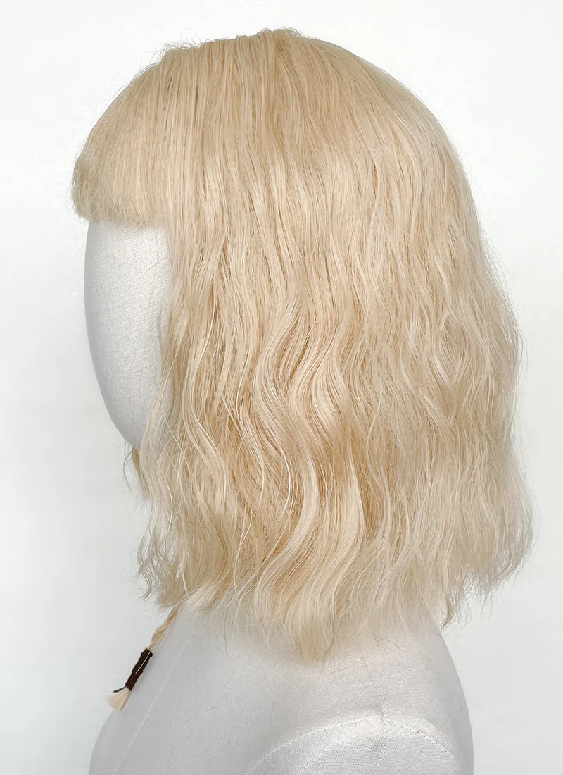 Star Wars Ahsoka Shin Hati Medium Wavy Blonde Cosplay Wig TB1661 - Image 7