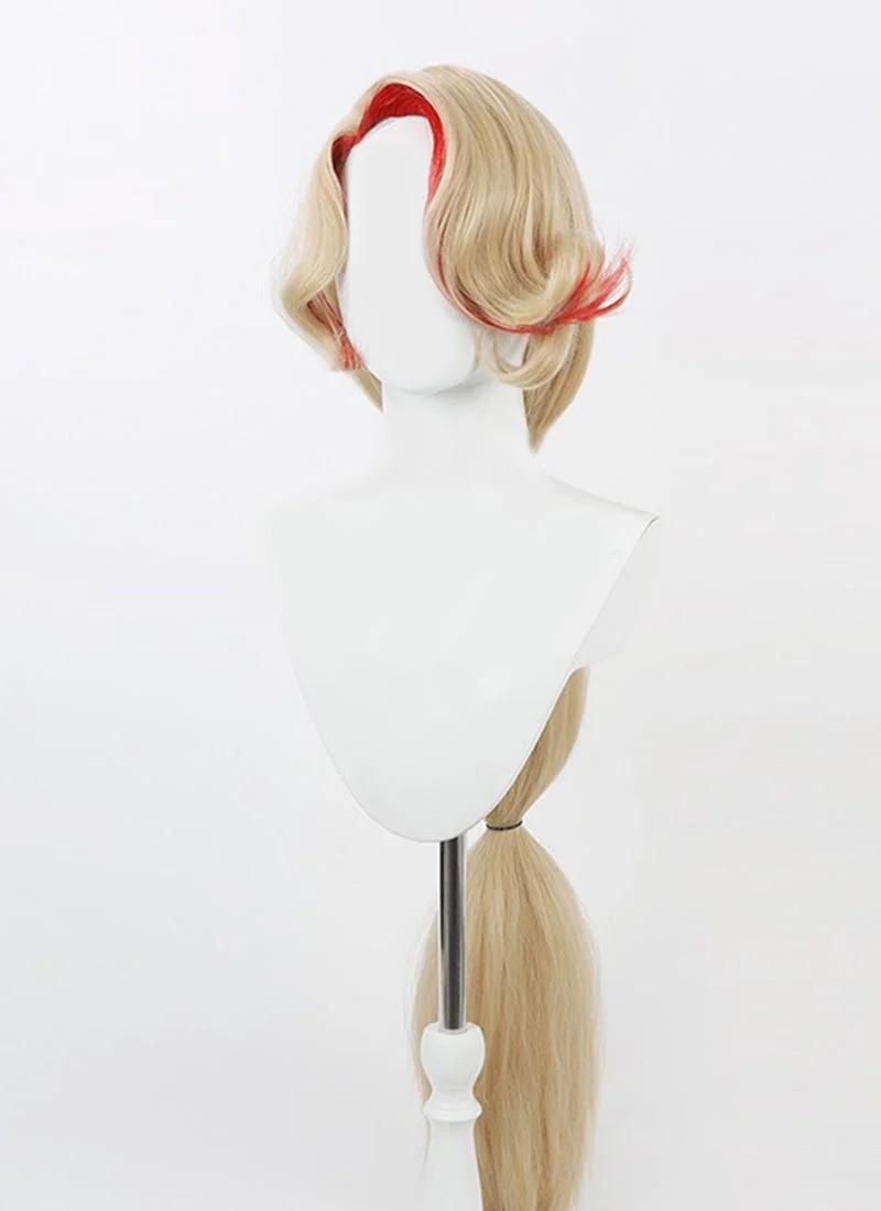 Hazbin Hotel Charlie Morningstar Long Blonde Cosplay Wig TB1698 - Image 4