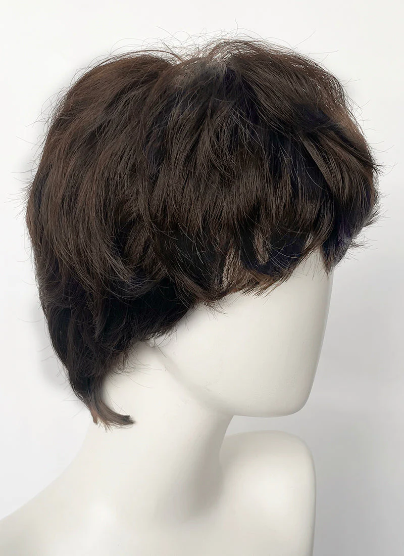 Stranger Things Will Byers Brunette Wavy Synthetic Wig TB1774A - Image 7