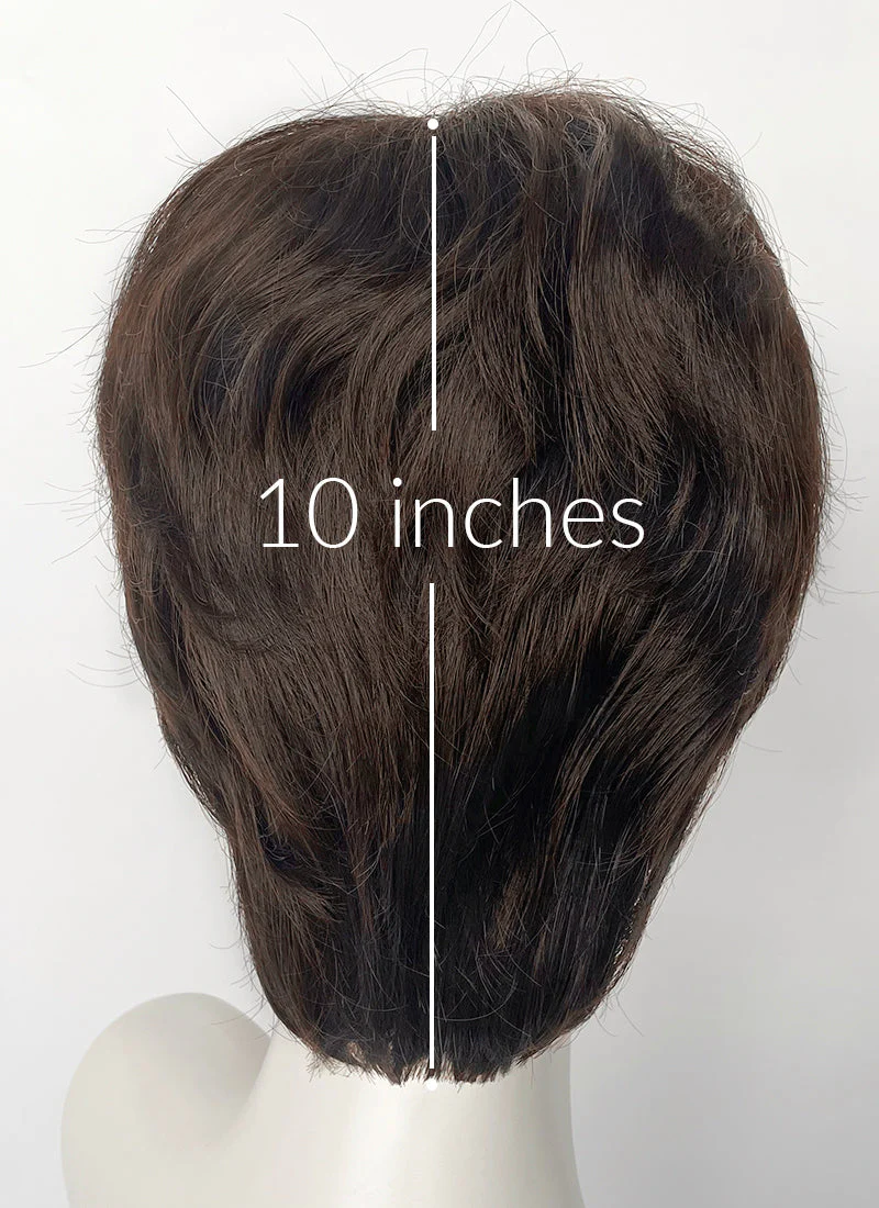 Stranger Things Will Byers Brunette Wavy Synthetic Wig TB1774A - Image 8