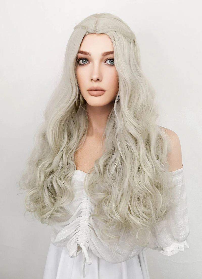 Alice Through the Looking Glass Alice in Wonderland 2 White Queen Cosplay Wig TBZ1164 - Image 3