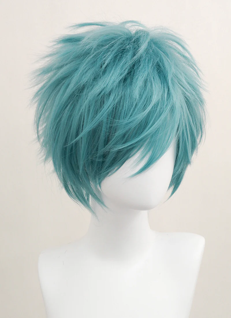 My Hero Academia Tomura Shigaraki Short Wavy Green Anime Cosplay Wig ZB241 - Image 3