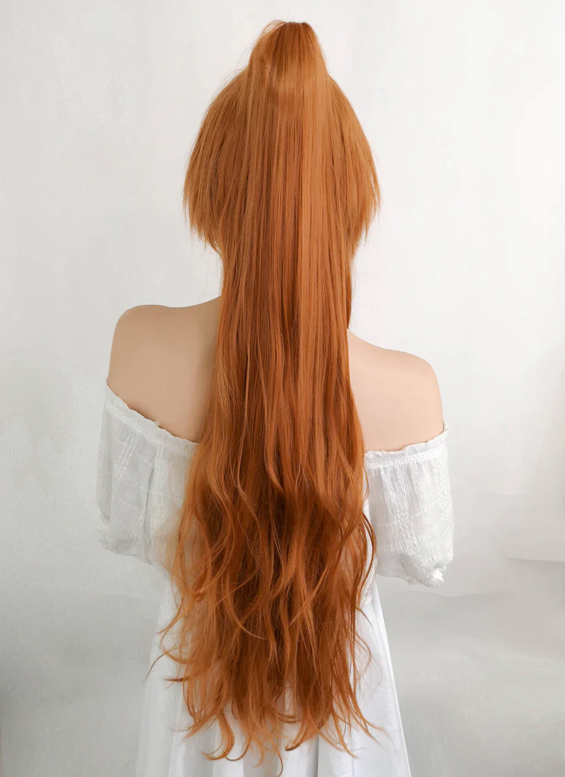 Takt op. Destiny Anna Schneider Long Light Auburn Ponytail Cosplay Wig ZB253 - Image 5